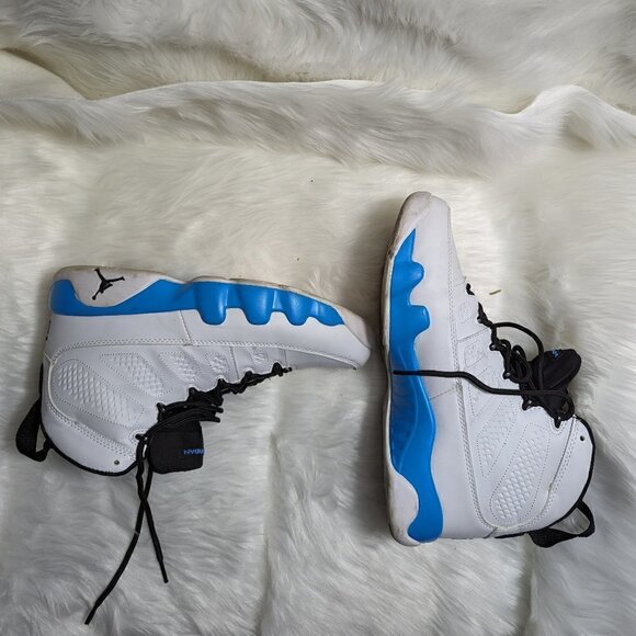 Air Jordan Men\'s  Style 302370-401 White Blue Size 9.5 main image 11